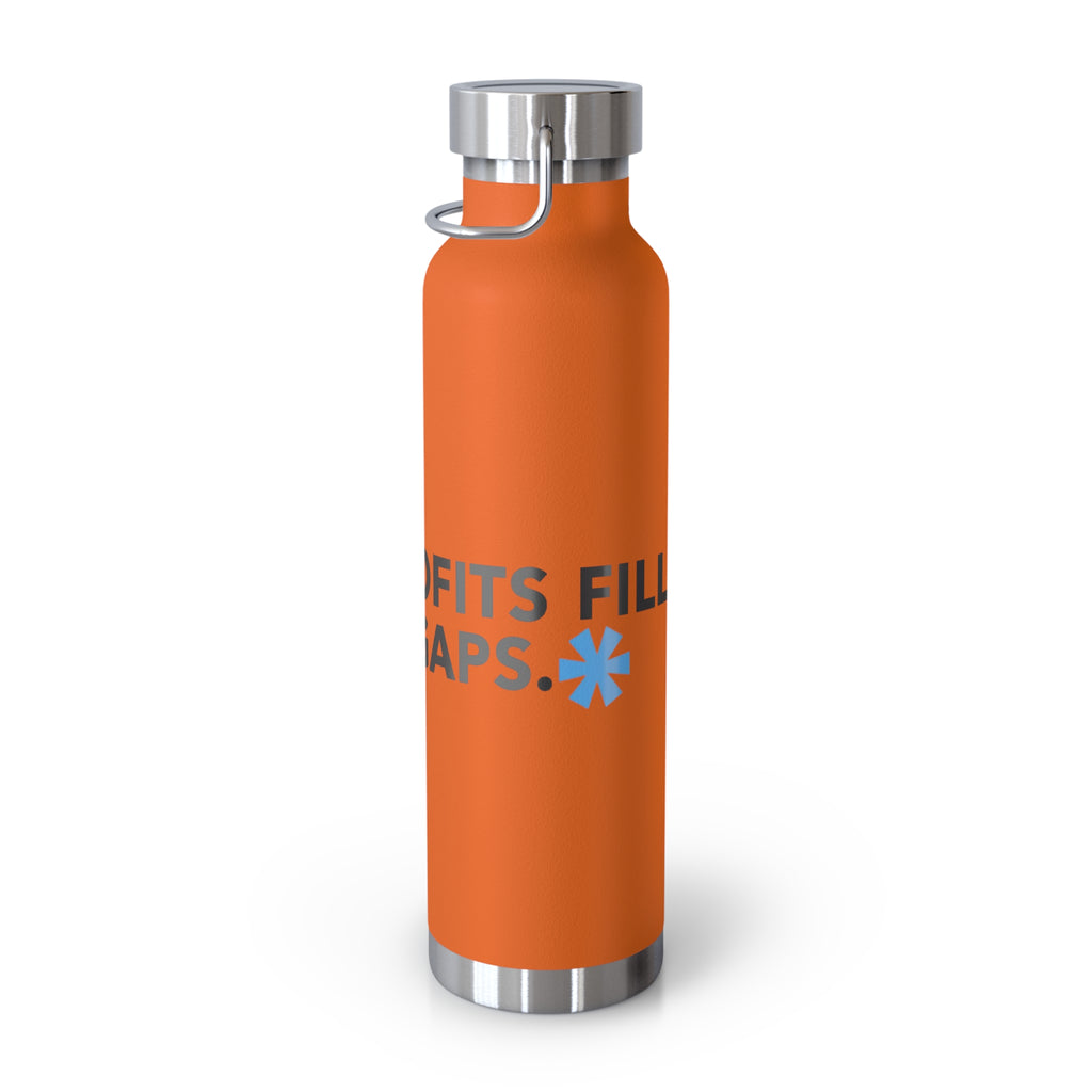 Nonprofits Get it Done Copper Vacuum Insulated Water Bottle