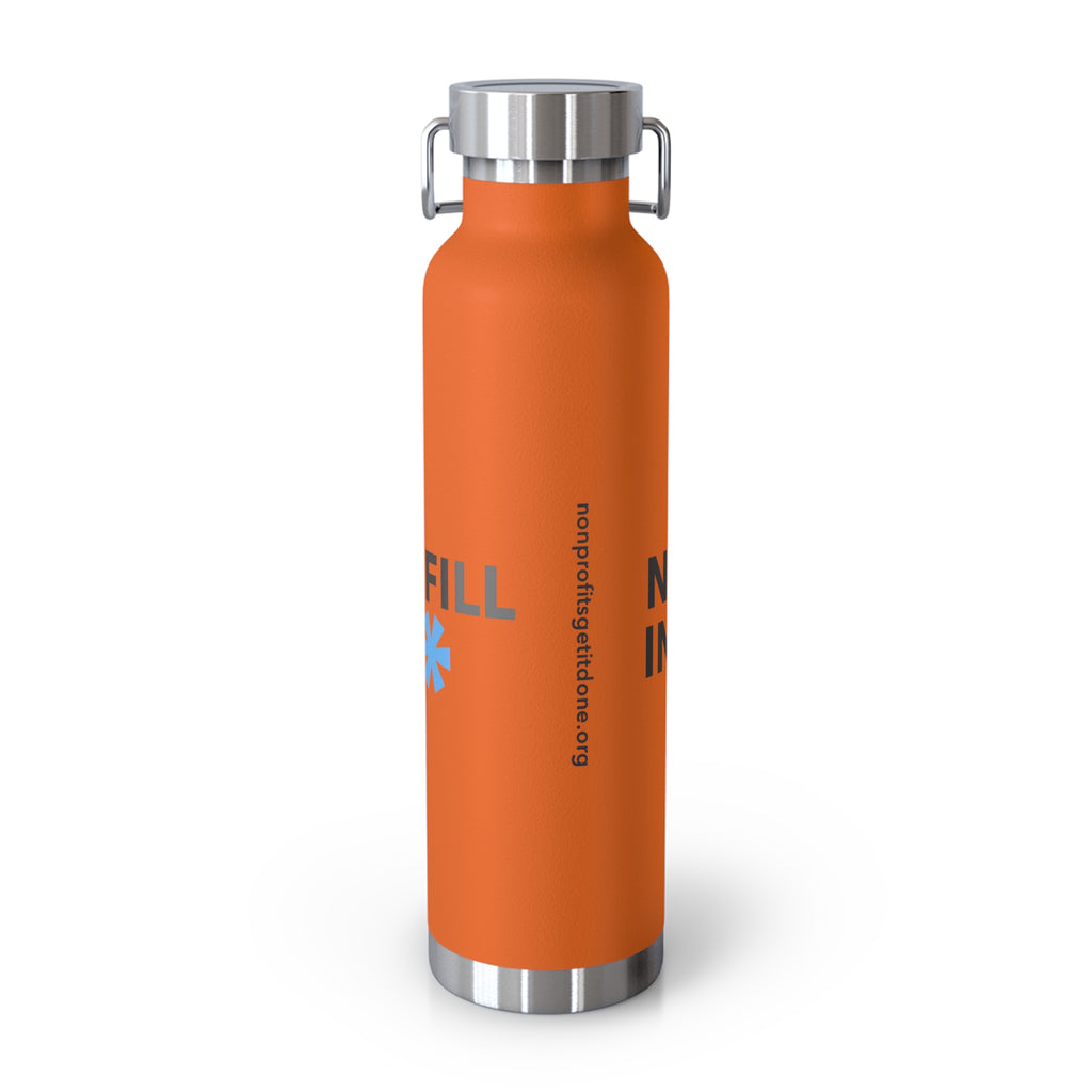 Nonprofits Get it Done Copper Vacuum Insulated Water Bottle