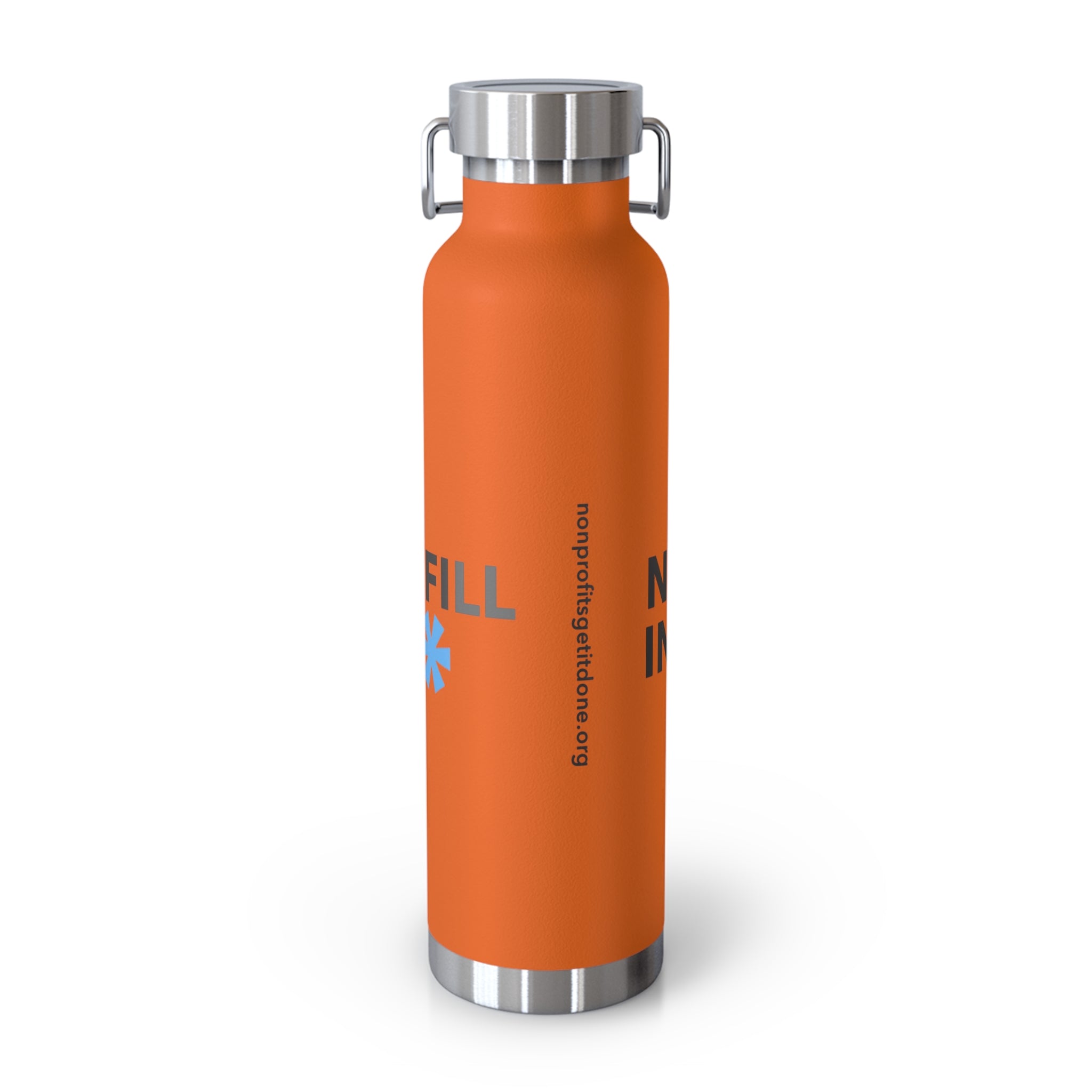Nonprofits Get it Done Copper Vacuum Insulated Water Bottle